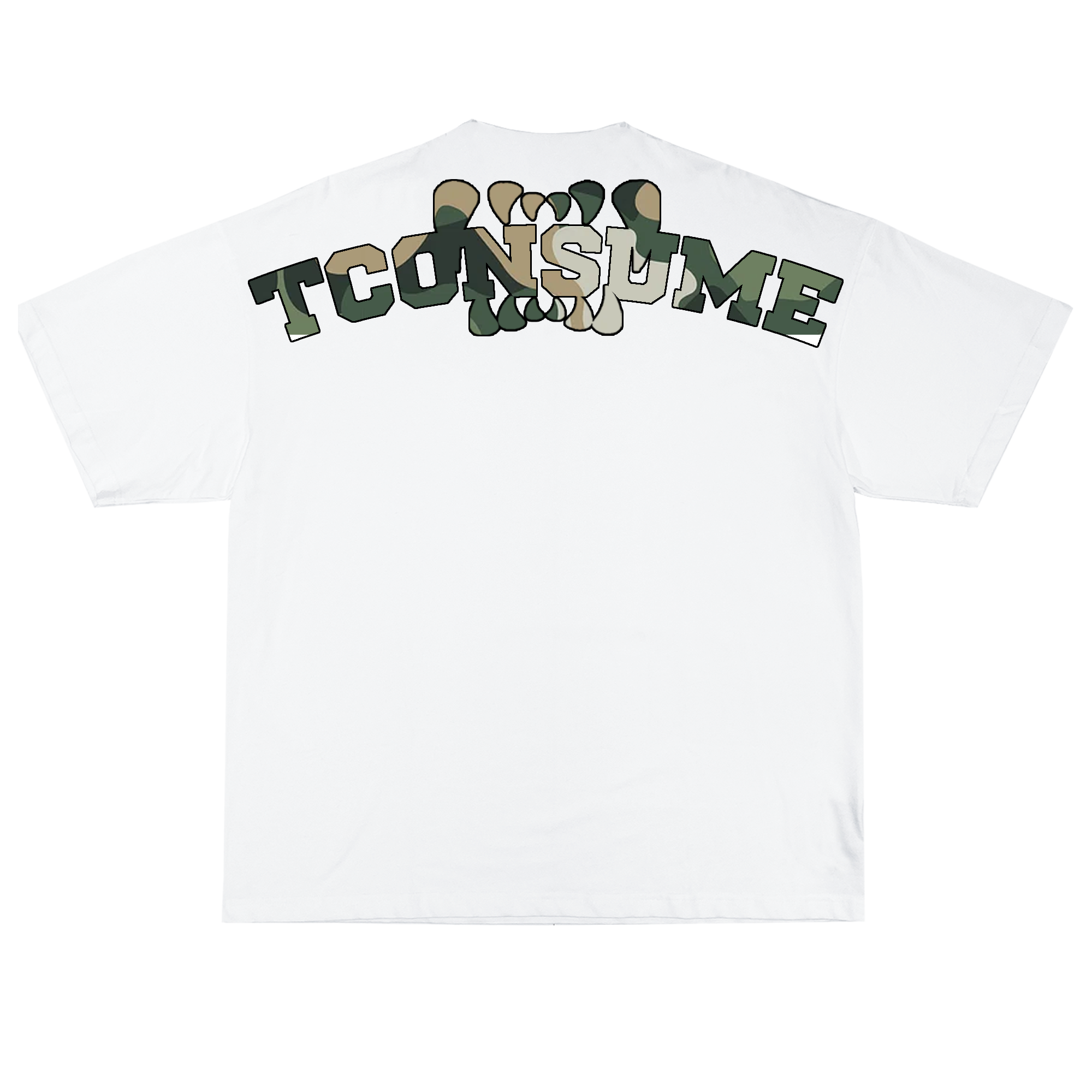 WHITE CAMO TEE